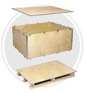 cajas de madera box palets